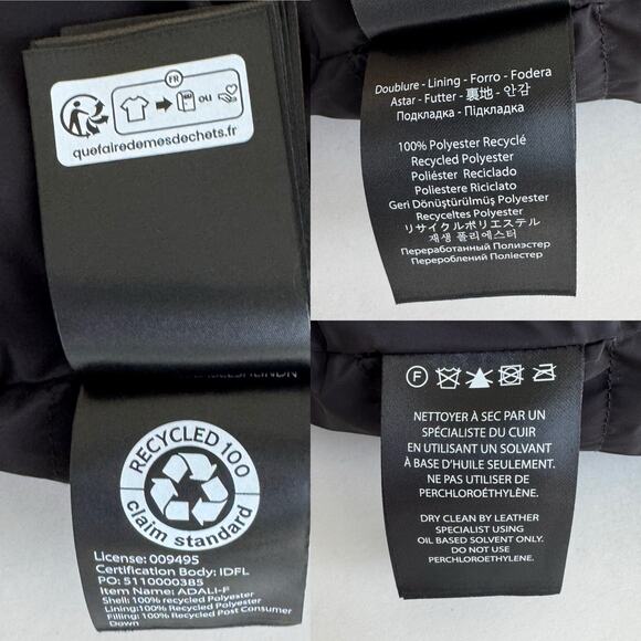 Mackage Adali Down Coat with Natural Signature Fur Collar in Black XL NWT - Picture 15 of 15